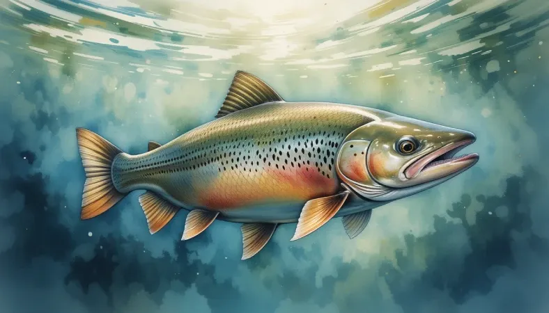 Steelhead fishing near Salem, Oregon